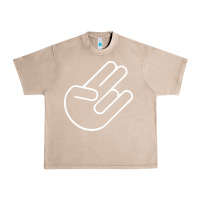 French Oak shocker hand Urban Heavy Tee - SnappyArt