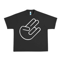 Pigment Black shocker hand Urban Heavy Tee - SnappyArt