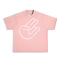 Salmon shocker hand Urban Heavy Tee - SnappyArt