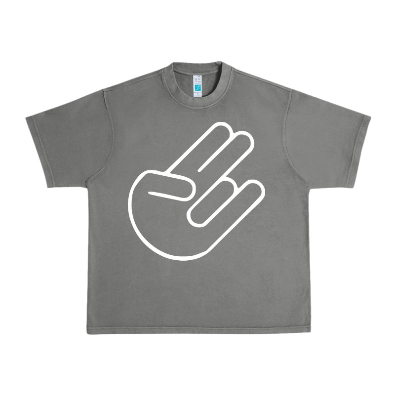 Shocker Hand Urban Heavy Tee by SnappyArt | Teevron