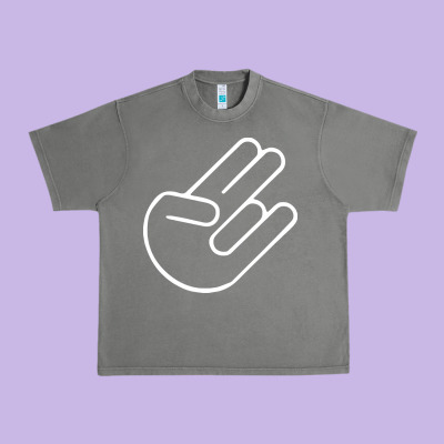 Shocker Hand Urban Heavy Tee Designed By Snappyart