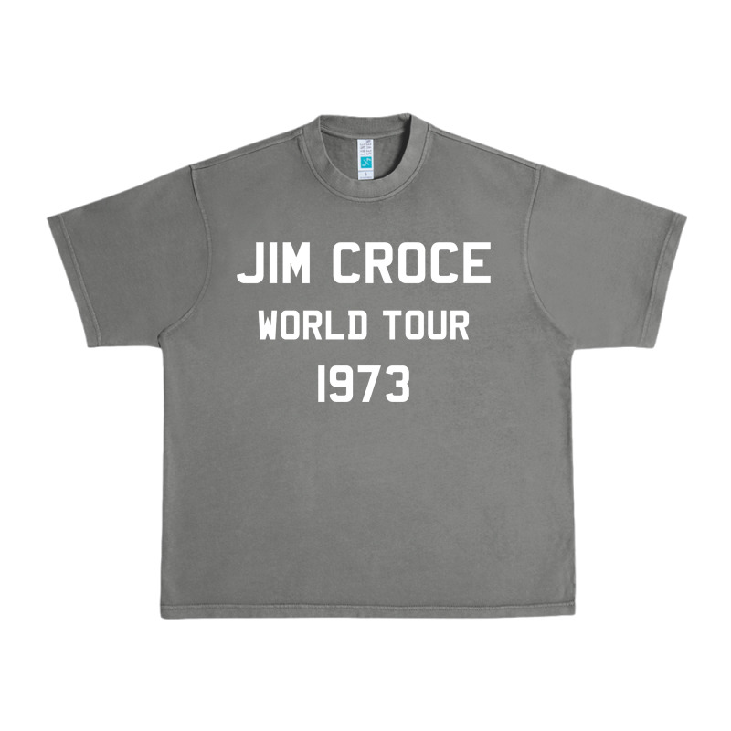 Jim Croce World Tour 1973 Urban Heavy Tee by SnappyArt | Teevron