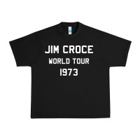 Black Jim Croce World Tour 1973 Urban Heavy Tee - SnappyArt