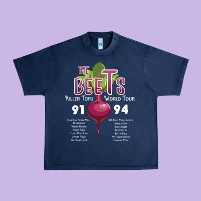 The Beets Killer Tofu World Tour For Friend Urban Heavy Tee Designed By Snappyart