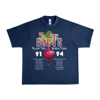 Navy The Beets Killer Tofu World Tour for friend Urban Heavy Tee - SnappyArt