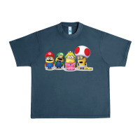 Midnight Navy Super Minion Bros Urban Heavy Tee - FloraArt