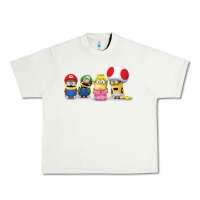 Pistachio Super Minion Bros Urban Heavy Tee - FloraArt