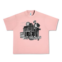 The Ghost And Mr Chicken Green Urban Heavy Tee | Teevron