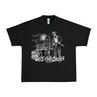 Black the ghost and mr chicken green Urban Heavy Tee - FloraArt