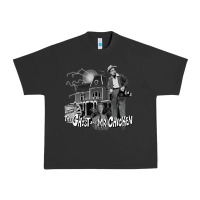 Pigment Black the ghost and mr chicken green Urban Heavy Tee - FloraArt