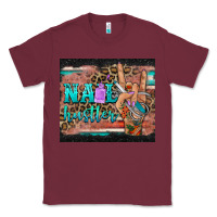 Burgundy nail hustler tumbler Classic Tee - BarkalooDesign