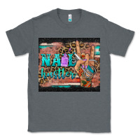 Charcoal Heather nail hustler tumbler Classic Tee - BarkalooDesign