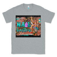 Heather Grey nail hustler tumbler Classic Tee - BarkalooDesign