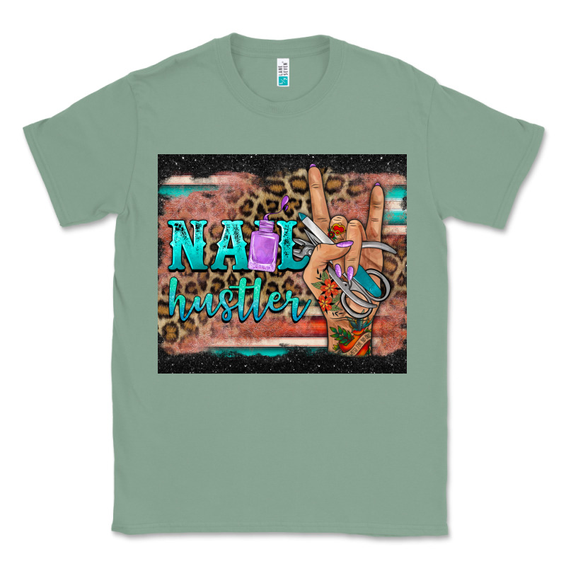 Nail Hustler Tumbler Classic Tee by BarkalooDesign | Teevron