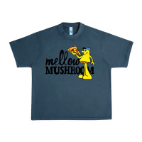 Midnight Navy mellow mushroom restaurant Urban Heavy Tee - FloraArt