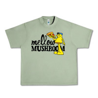Oil Green mellow mushroom restaurant Urban Heavy Tee - FloraArt