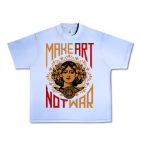 Grape Ice make art not war symbol Urban Heavy Tee - FloraArt