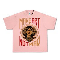 Salmon make art not war symbol Urban Heavy Tee - FloraArt