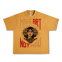 Peanut Butter make art not war symbol Urban Heavy Tee - FloraArt