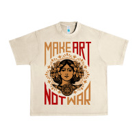 Sandshell make art not war symbol Urban Heavy Tee - FloraArt