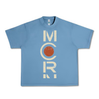 Pebble Blue Vintage MCRN Uniform Urban Heavy Tee - FloraArt