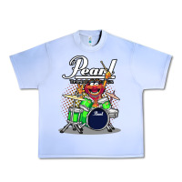 Grape Ice ANIMAL DRUMMER PEARL DRUMS Urban Heavy Tee - FloraArt