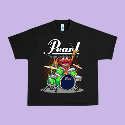 Animal Drummer Pearl Drums Urban Heavy Tee Designed By Floraart