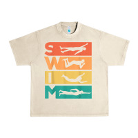Sandshell retro vintage swimming gift for swimmers t shirt Urban Heavy Tee - FloraArt