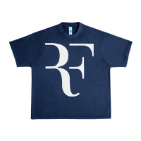 Navy roger federer Urban Heavy Tee - FloraArt