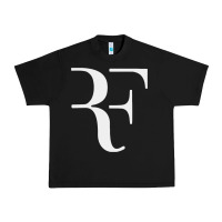 Black roger federer Urban Heavy Tee - FloraArt