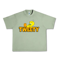Oil Green tweety Urban Heavy Tee - FloraArt