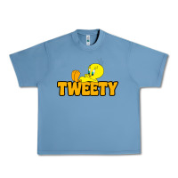 Pebble Blue tweety Urban Heavy Tee - FloraArt