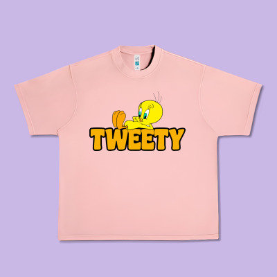 Tweety Urban Heavy Tee Designed By Floraart