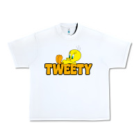 White tweety Urban Heavy Tee - FloraArt
