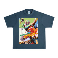 Midnight Navy KIKAIDA POSTER Urban Heavy Tee - FloraArt
