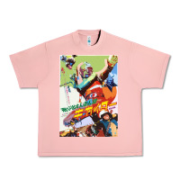 Salmon KIKAIDA POSTER Urban Heavy Tee - FloraArt