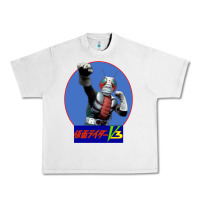 Lunar Rock KAMEN RIDER V3 PUNCH Urban Heavy Tee - FloraArt