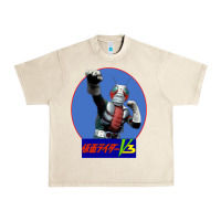 Sandshell KAMEN RIDER V3 PUNCH Urban Heavy Tee - FloraArt