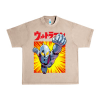 French Oak ultraman exclusive yellow Urban Heavy Tee - FloraArt