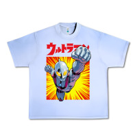 Grape Ice ultraman exclusive yellow Urban Heavy Tee - FloraArt