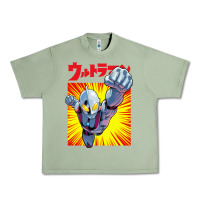 Oil Green ultraman exclusive yellow Urban Heavy Tee - FloraArt