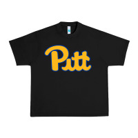 Black Pitt Panthers Urban Heavy Tee - FloraArt