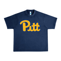Navy Pitt Panthers Urban Heavy Tee - FloraArt
