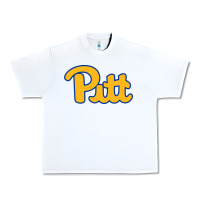 White Pitt Panthers Urban Heavy Tee - FloraArt