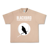 Burro blackbird singing in the dead of night t shirt Urban Heavy Tee - FloraArt