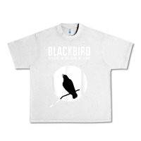 Lunar Rock blackbird singing in the dead of night t shirt Urban Heavy Tee - FloraArt
