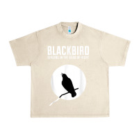 Sandshell blackbird singing in the dead of night t shirt Urban Heavy Tee - FloraArt