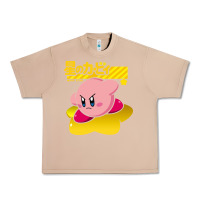 Burro kirby men's pink Urban Heavy Tee - FloraArt