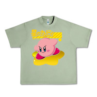 Oil Green kirby men's pink Urban Heavy Tee - FloraArt