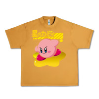 Peanut Butter kirby men's pink Urban Heavy Tee - FloraArt